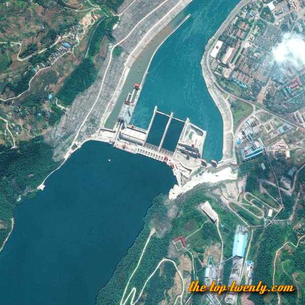 Xiangjiaba Damm Kraftwerk